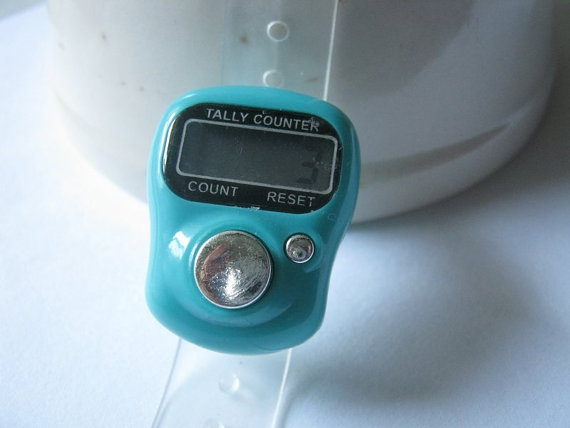 Electronic stitch counter- the perfect gift for knitters or crocheters!