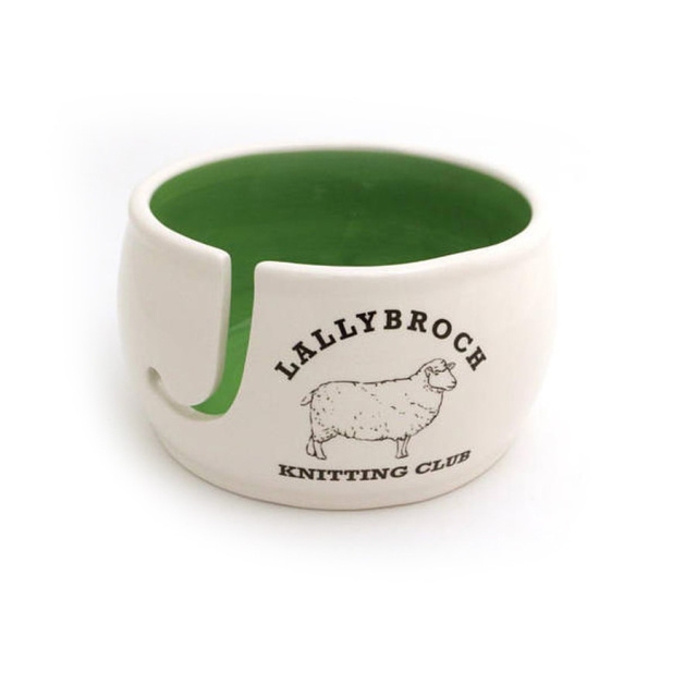 Green Shamrock Clover Lucky Yarn Bowl Large Size – The Mud Place