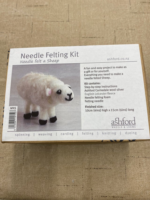 Book for learning needle felting - The Ashford Book of Needle Felting