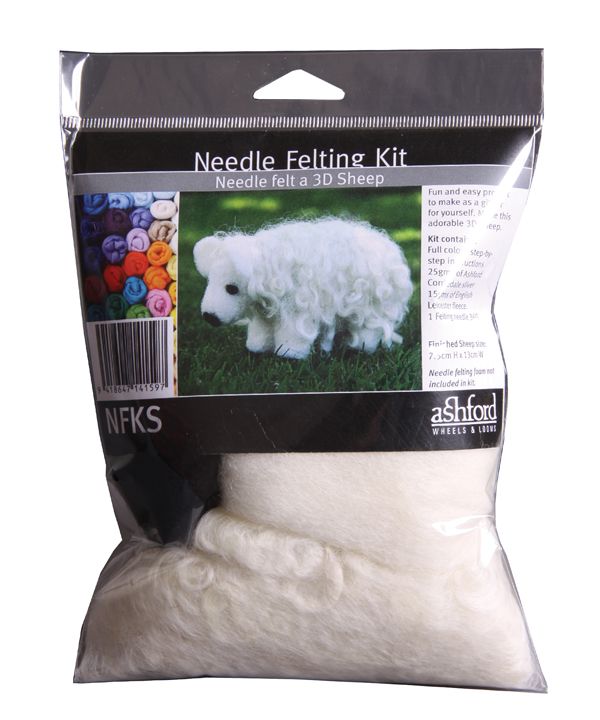 Ashford Needle Felting Kit Beagle/Butterflies