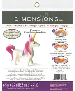 Needle Felting Kit Unicorn by Dimensions